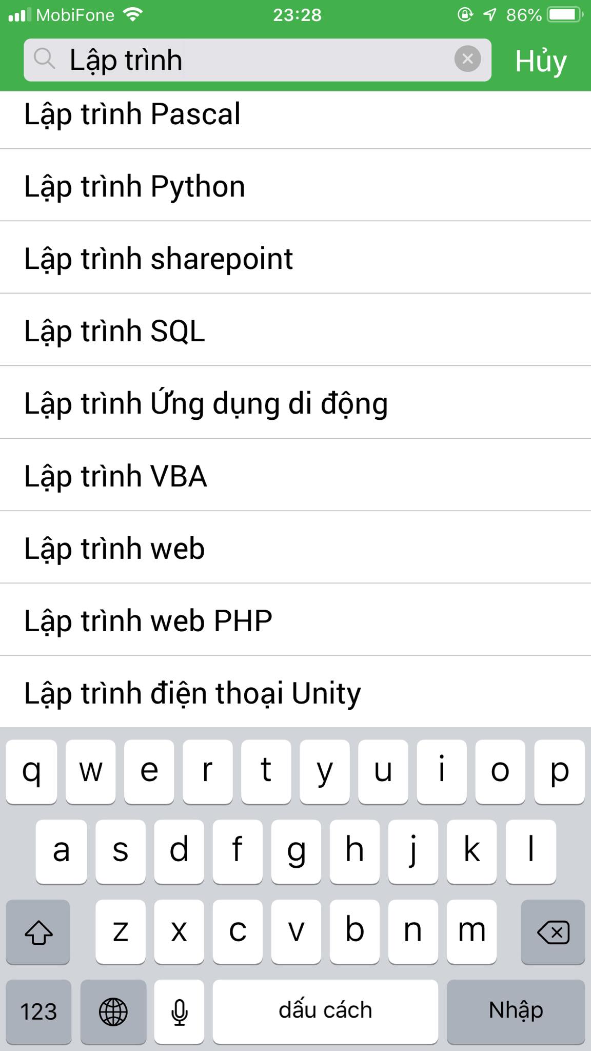 App Daykemtainha.vn Lập trình